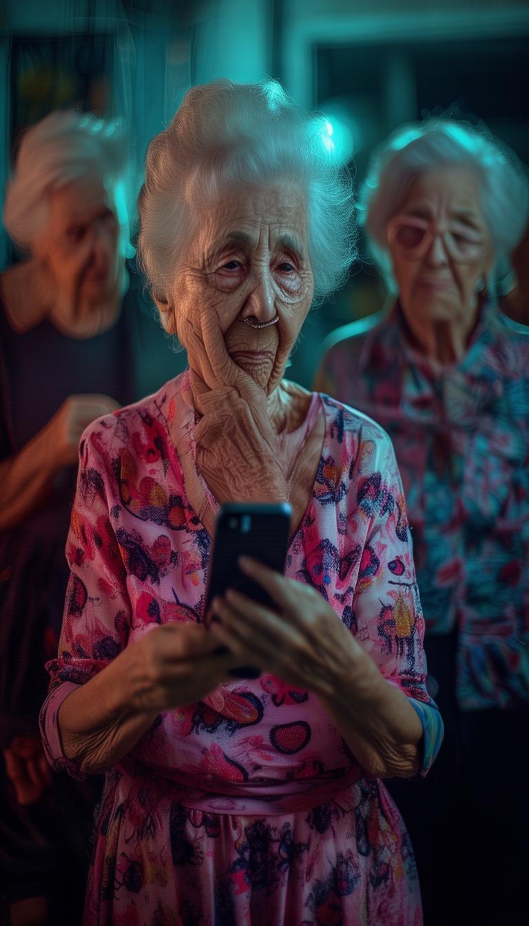 老太太玩抖音涨粉视频_抖音老太太涨粉秘诀？插图